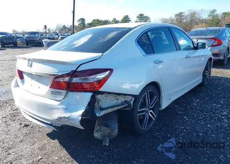 2017 Honda Accord Sport Se из США, поврежденный, VIN 1HGCR2F15HA169243